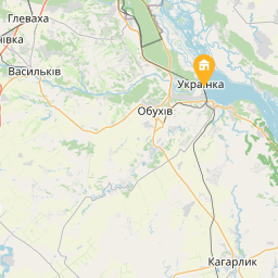 Апартаменты с видом на Днепр на карті